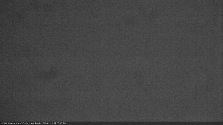 Lake Travis webcam, January 11, 2019 6:25 PM CT