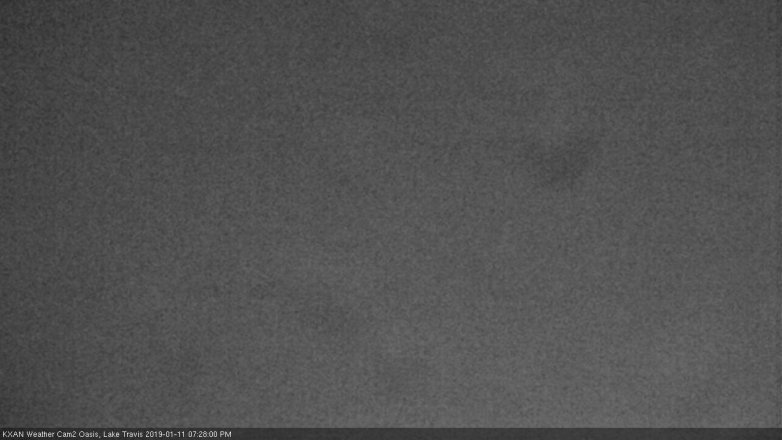 Lake Travis webcam, January 11, 2019 6:30 PM CT
