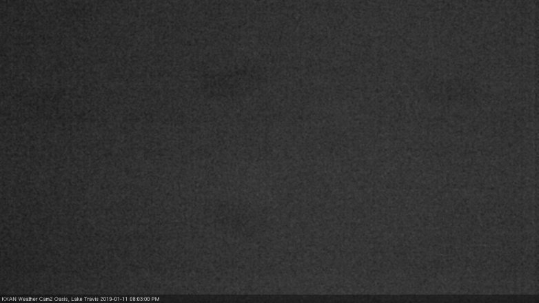 Lake Travis webcam, January 11, 2019 7:05 PM CT
