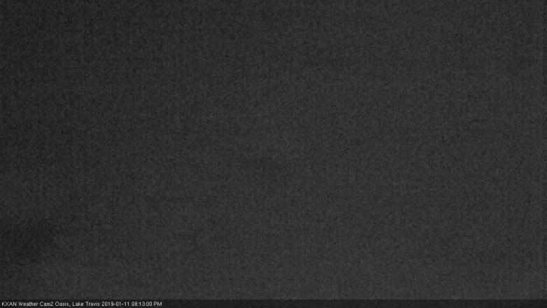 Lake Travis webcam, January 11, 2019 7:15 PM CT