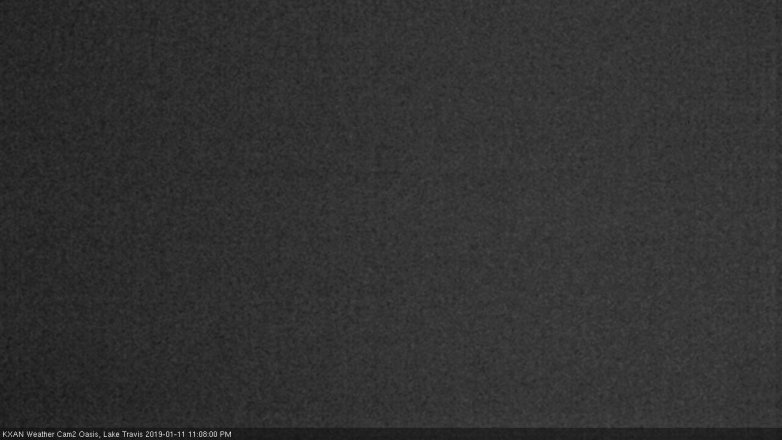 Lake Travis webcam, January 11, 2019 10:10 PM CT