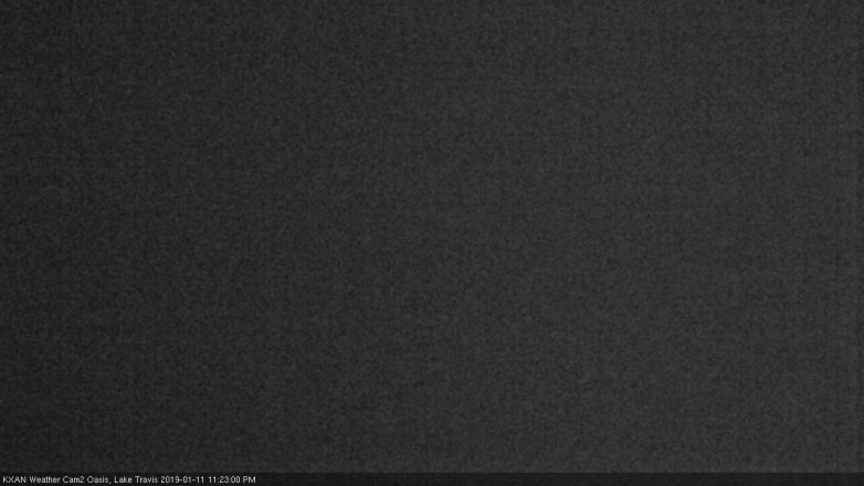 Lake Travis webcam, January 11, 2019 10:25 PM CT
