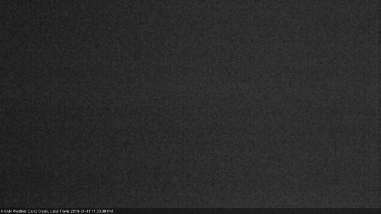 Lake Travis webcam, January 11, 2019 10:35 PM CT