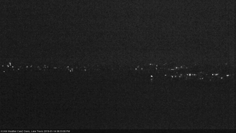Lake Travis webcam, January 14, 2019 5:35 PM CT