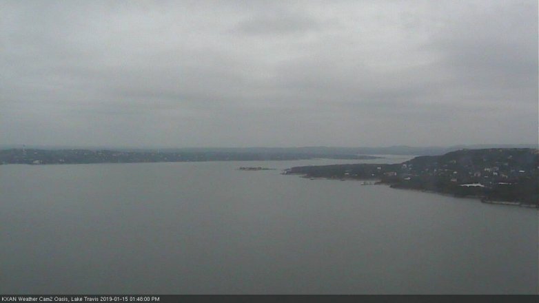 Lake Travis webcam, January 15, 2019 12:50 PM CT