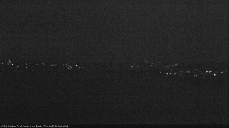 Lake Travis webcam, January 15, 2019 5:30 PM CT