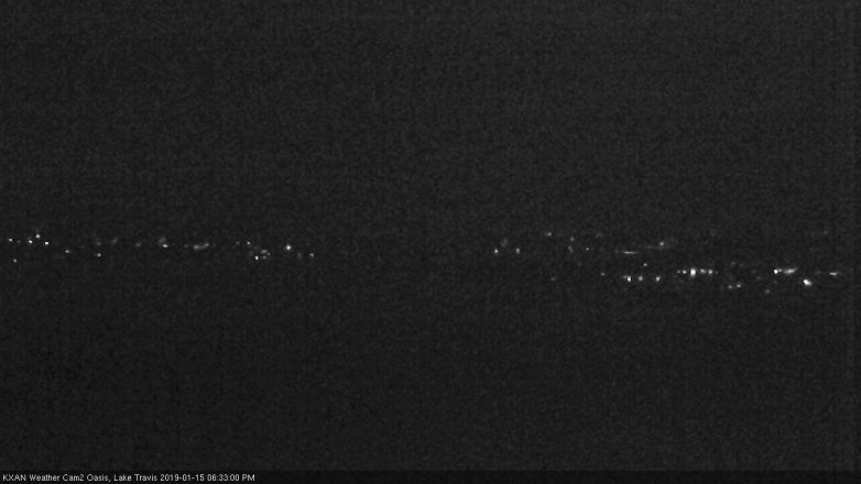 Lake Travis webcam, January 15, 2019 5:35 PM CT