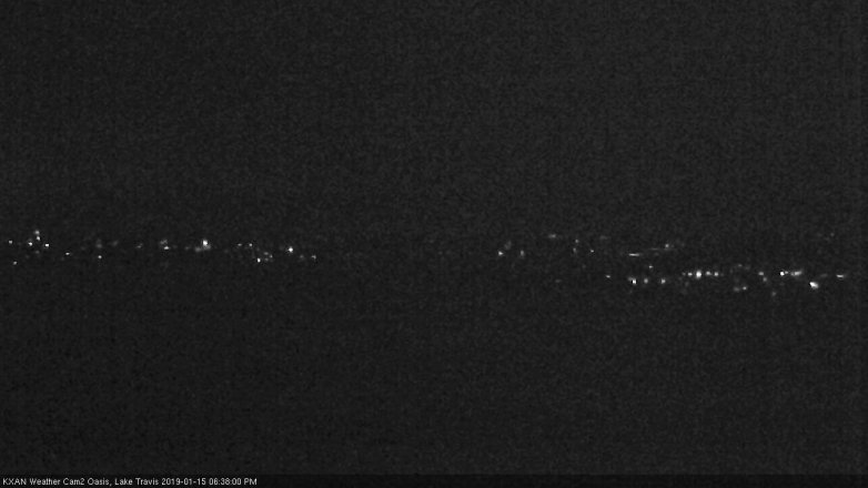 Lake Travis webcam, January 15, 2019 5:40 PM CT