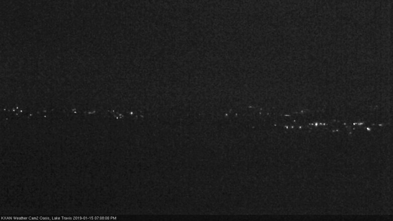 Lake Travis webcam, January 15, 2019 6:10 PM CT