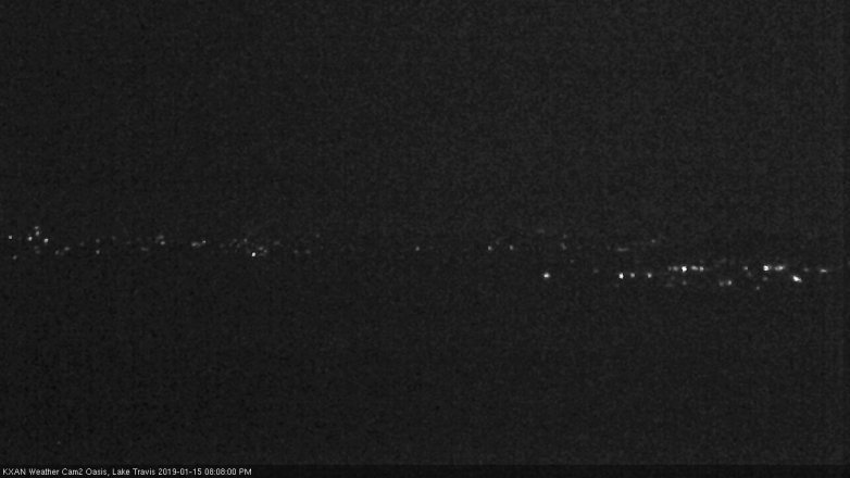 Lake Travis webcam, January 15, 2019 7:10 PM CT