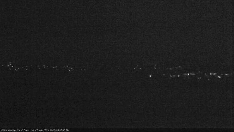 Lake Travis webcam, January 15, 2019 7:35 PM CT