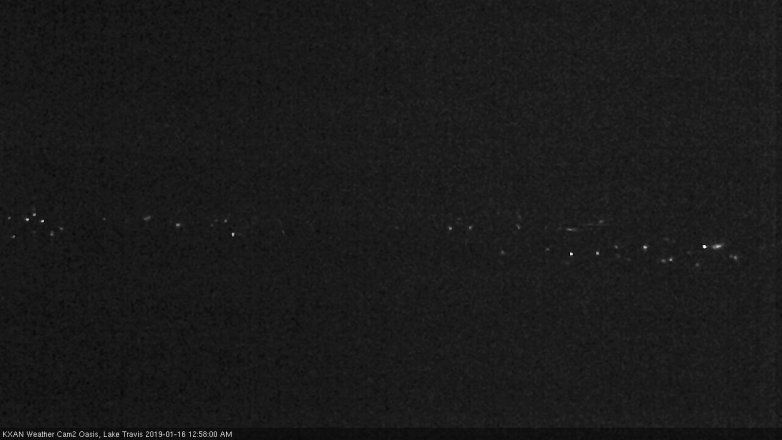 Lake Travis webcam, January 15, 2019 12:00 AM CT