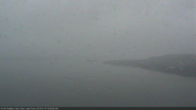 Lake Travis webcam, January 16, 2019 9:55 AM CT