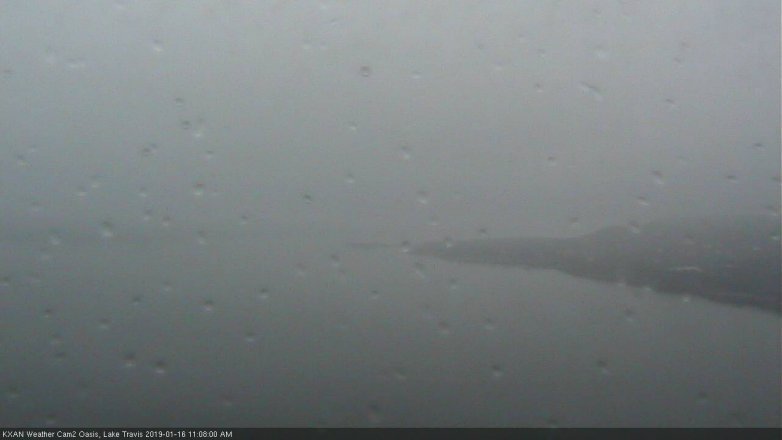 Lake Travis webcam, January 16, 2019 10:10 AM CT