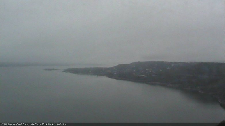 Lake Travis webcam, January 16, 2019 11:10 AM CT