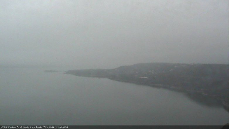 Lake Travis webcam, January 16, 2019 11:15 AM CT
