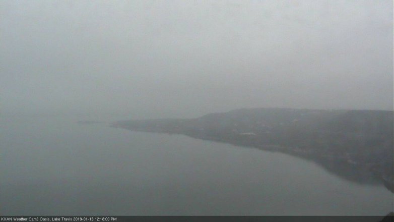 Lake Travis webcam, January 16, 2019 11:20 AM CT