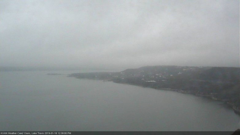 Lake Travis webcam, January 16, 2019 11:40 AM CT
