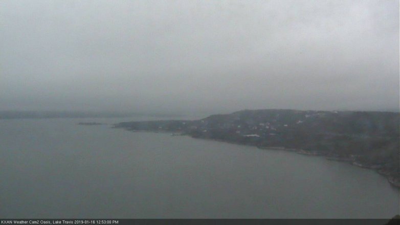 Lake Travis webcam, January 16, 2019 11:55 AM CT