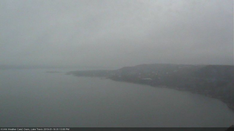 Lake Travis webcam, January 16, 2019 12:15 PM CT