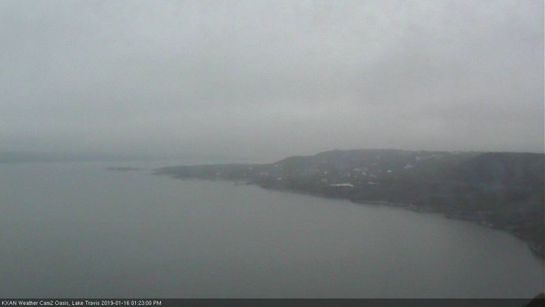 Lake Travis webcam, January 16, 2019 12:25 PM CT