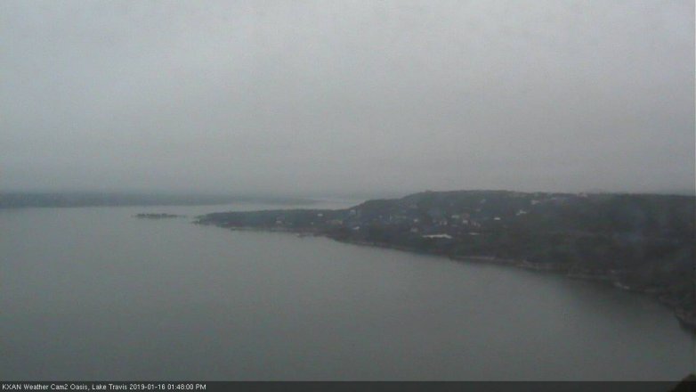 Lake Travis webcam, January 16, 2019 12:50 PM CT