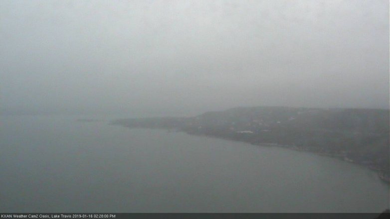 Lake Travis webcam, January 16, 2019 1:30 PM CT