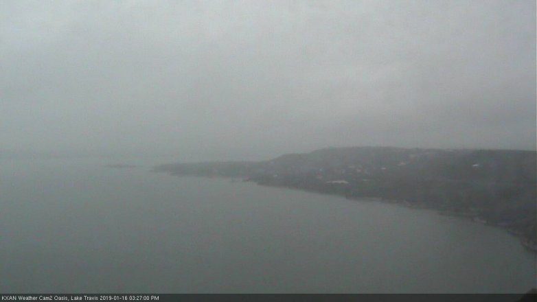 Lake Travis webcam, January 16, 2019 2:30 PM CT