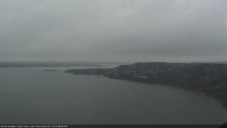 Lake Travis webcam, January 16, 2019 2:50 PM CT