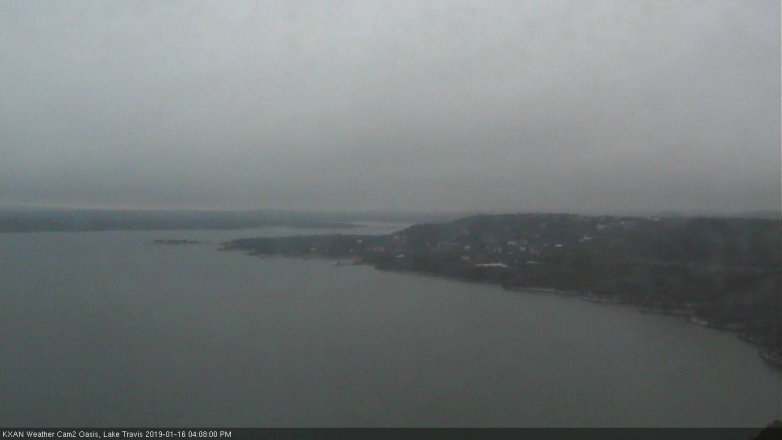 Lake Travis webcam, January 16, 2019 3:10 PM CT
