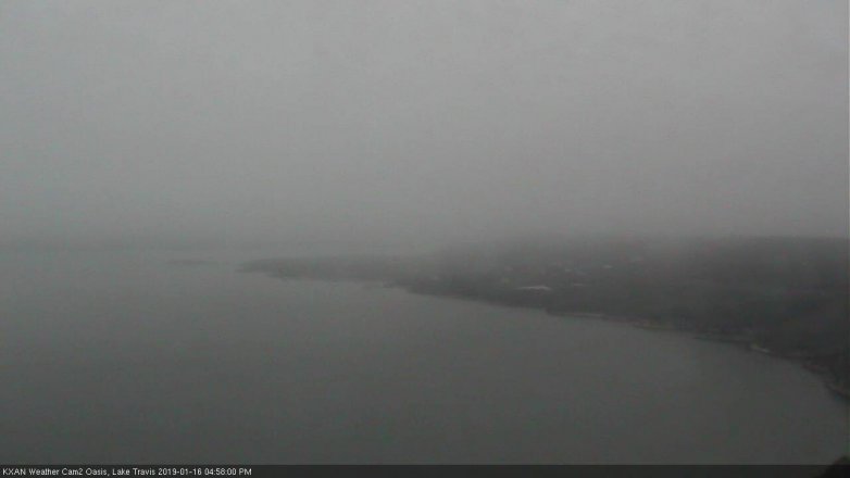 Lake Travis webcam, January 16, 2019 4:00 PM CT