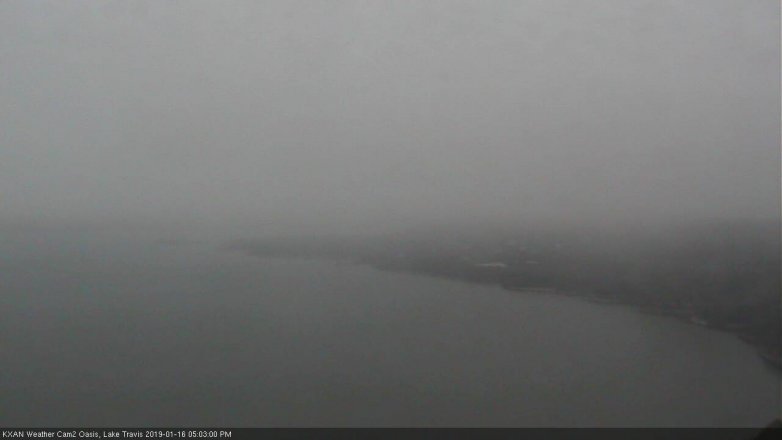 Lake Travis webcam, January 16, 2019 4:05 PM CT