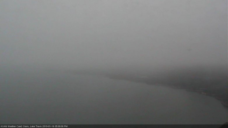 Lake Travis webcam, January 16, 2019 4:10 PM CT