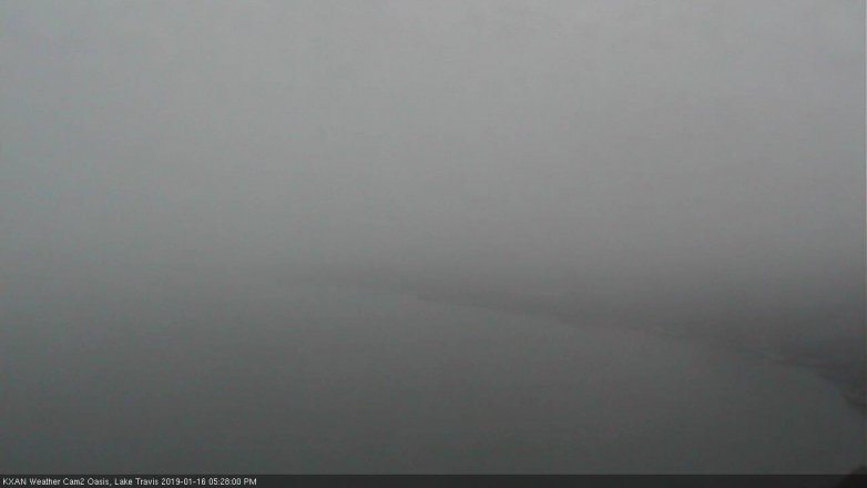Lake Travis webcam, January 16, 2019 4:30 PM CT