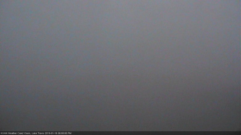 Lake Travis webcam, January 16, 2019 5:10 PM CT