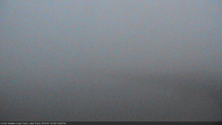 Lake Travis webcam, January 16, 2019 5:15 PM CT