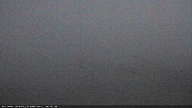 Lake Travis webcam, January 16, 2019 5:20 PM CT