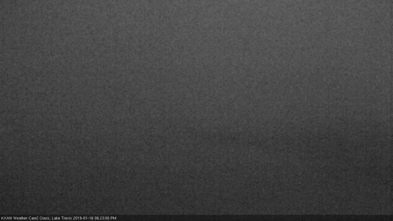 Lake Travis webcam, January 16, 2019 5:25 PM CT
