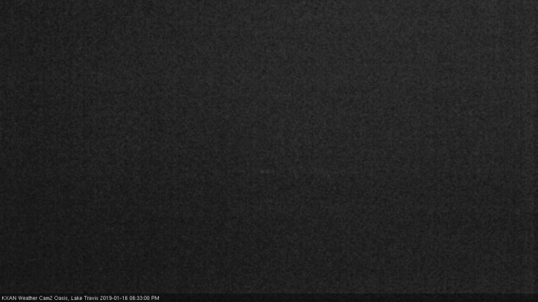 Lake Travis webcam, January 16, 2019 5:35 PM CT