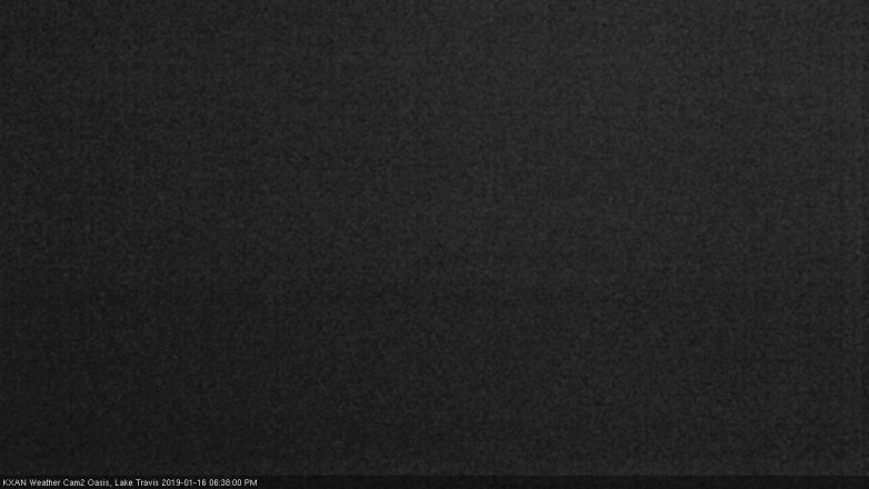 Lake Travis webcam, January 16, 2019 5:40 PM CT