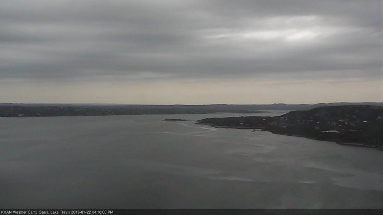 Lake Travis webcam, January 22, 2019 3:20 PM CT