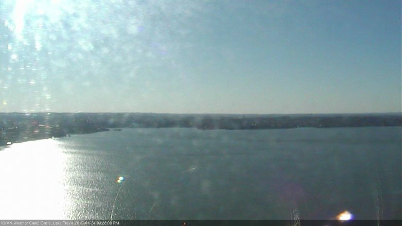 Lake Travis webcam, January 24, 2019 2:30 PM CT
