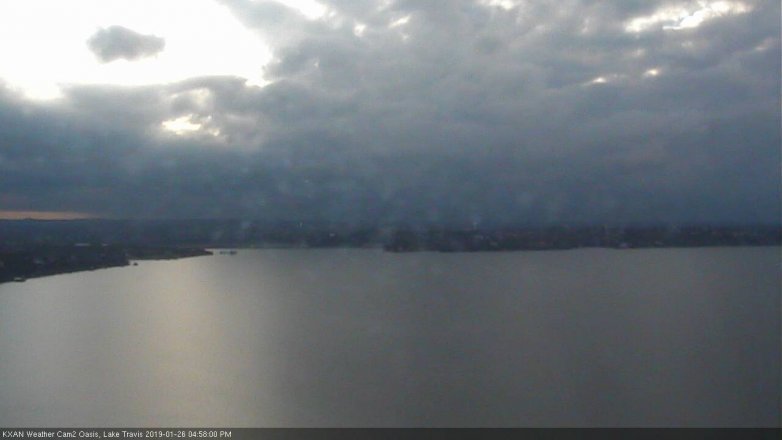 Lake Travis webcam, January 26, 2019 4:00 PM CT