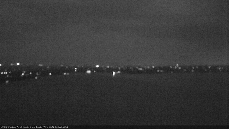 Lake Travis webcam, January 26, 2019 5:30 PM CT