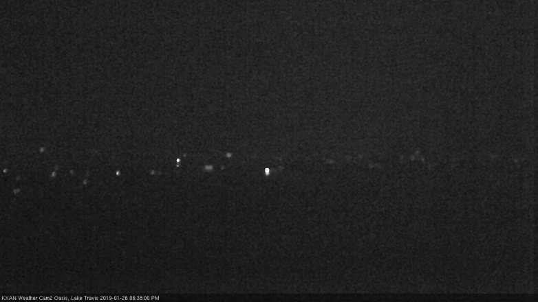 Lake Travis webcam, January 26, 2019 5:40 PM CT