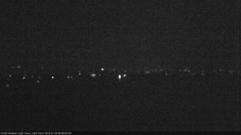 Lake Travis webcam, January 26, 2019 5:50 PM CT
