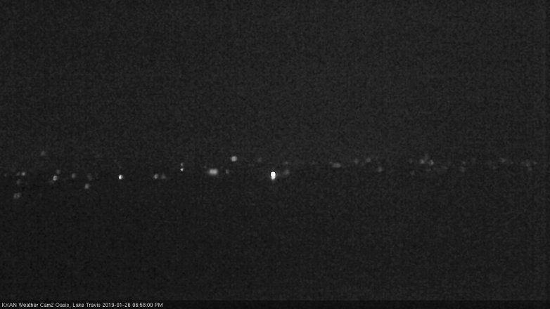 Lake Travis webcam, January 26, 2019 6:00 PM CT