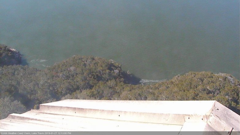 Lake Travis webcam, January 27, 2019 11:15 AM CT