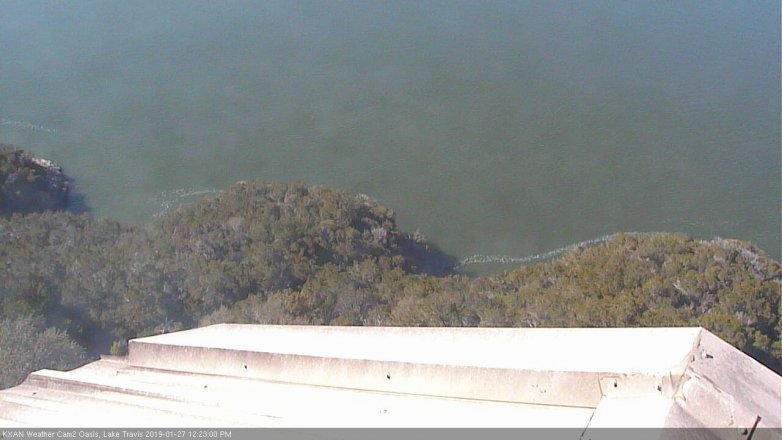 Lake Travis webcam, January 27, 2019 11:25 AM CT