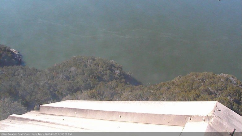 Lake Travis webcam, January 27, 2019 12:05 PM CT